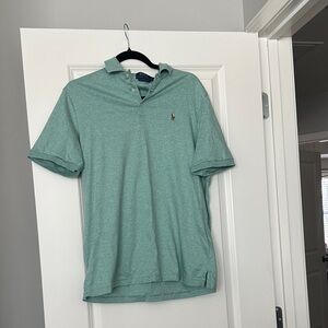 Polo by Ralph Lauren Men's Teal Green Polo Shirt